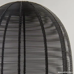 Industriële draad tafellamp Ophra zwart><noscript><img width=