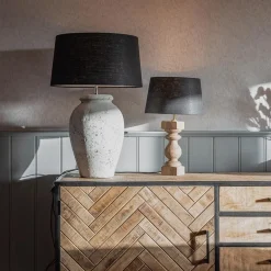 Kap Bridge zwart linnen 30x18><noscript><img width=