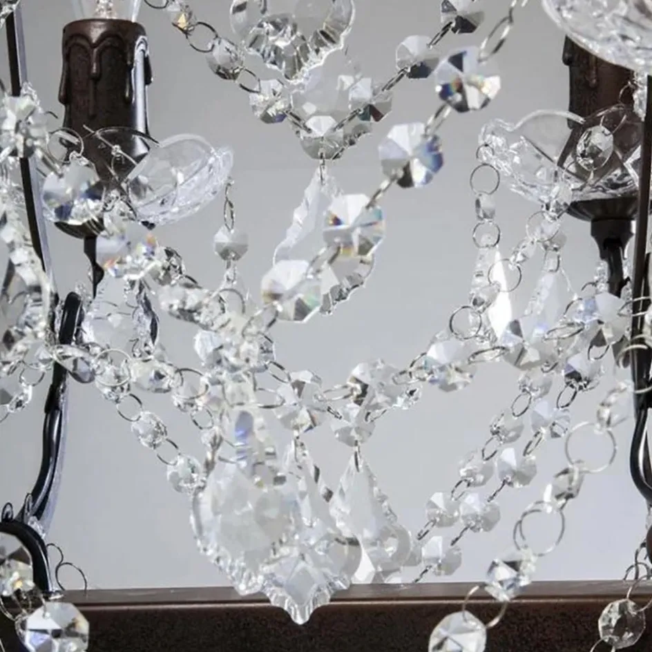 Klassieke eettafelhanglamp met kristal>Straluma Sale