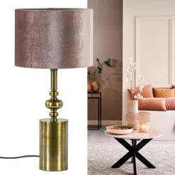 Klassieke lampvoet Helabima antiek brons excl. kap></noscript>Straluma Best