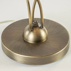 Klassieke LED tafellamp brons met dim to warm functie><noscript><img width=