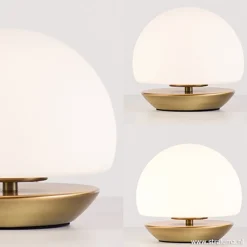 Klassieke LED tafellamp brons dimbaar>Straluma Outlet