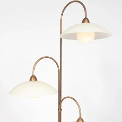 Klassieke 3-lichts vloerlamp brons inclusief LED>Straluma Online
