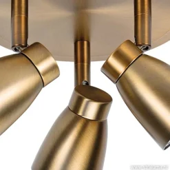 Klassieke spot Mirage brons 3 lichts><noscript><img width=