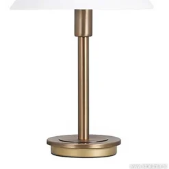 Klassieke tafellamp brons touchdimmer><noscript><img width=