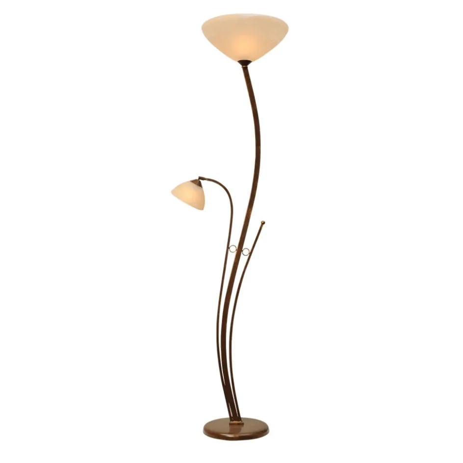 Klassieke vloerlamp Bolzano brons>Straluma Hot