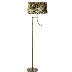 Klassieke vloerlamp met leesarm Calgary Light and Living><noscript><img width=