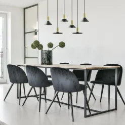 Kleine hanglamp driehoek zwart met brons></noscript>Straluma New