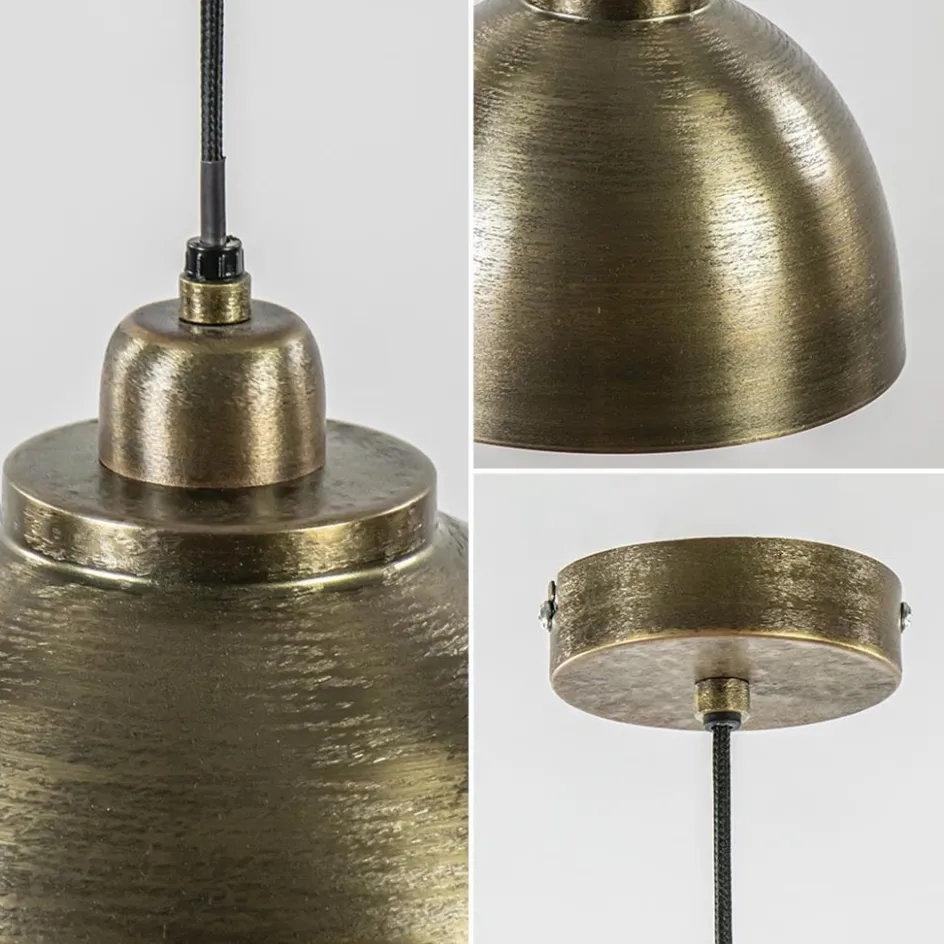 Kleine hanglamp Kylie oud brons 30 cm>Straluma Online