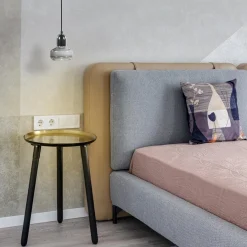 Kleine hanglamp smoke glas inclusief LED GU10><noscript><img width=