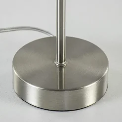 Kleine lampvoet Houston nikkel exclusief kap>Straluma Clearance