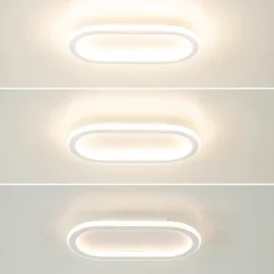 Kleine LED plafondlamp wit 3-standen dimbaar><noscript><img width=