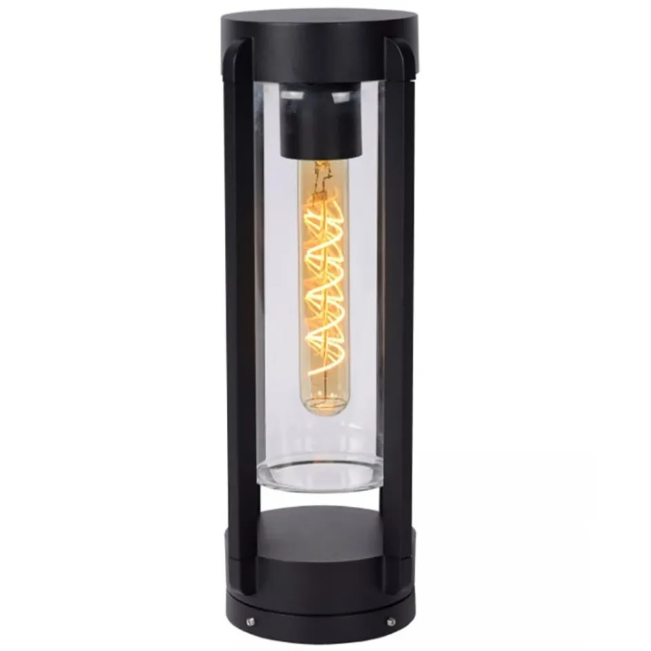 Kleine staande buitenlamp mat zwart IP44>Straluma New