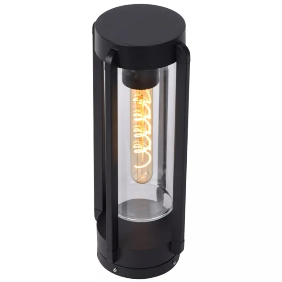 Kleine staande buitenlamp mat zwart IP44>Straluma New