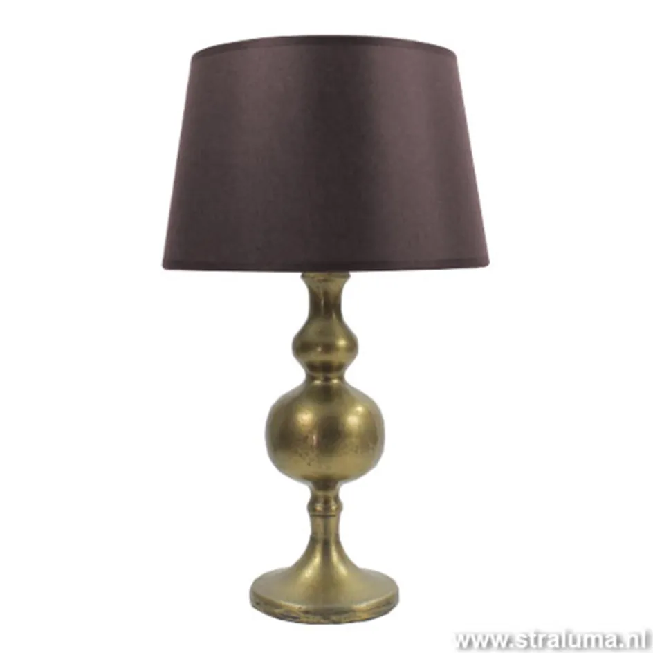 Lampenkap bruin Bridge 25 Chinz 77>Straluma Clearance