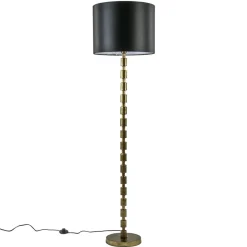 Lampenkap cilinder zwart met witte binnenzijde><noscript><img width=