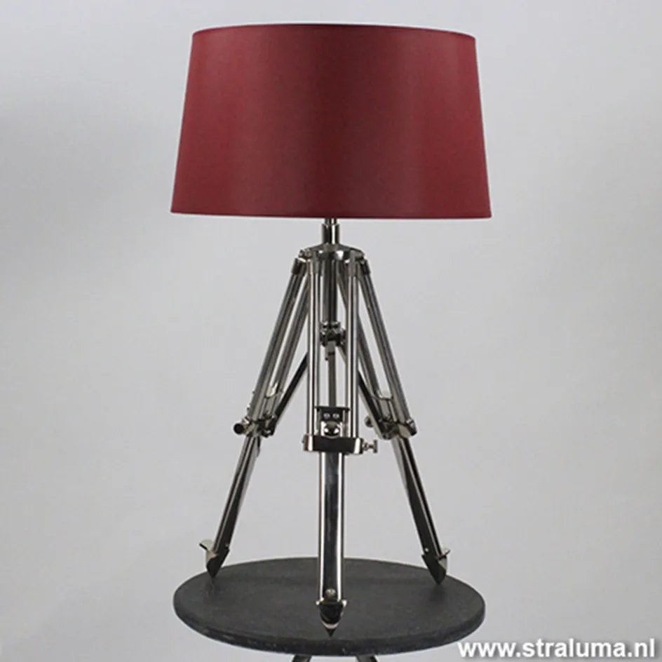 Lampenkap rood bridge 40 chinz 09>Straluma Outlet