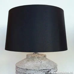 Lampenkap zwart Bridge 35 cm Chinz 20>Straluma Outlet