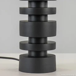 Lampvoet Desley zwart EXCL.KAP><noscript><img width=