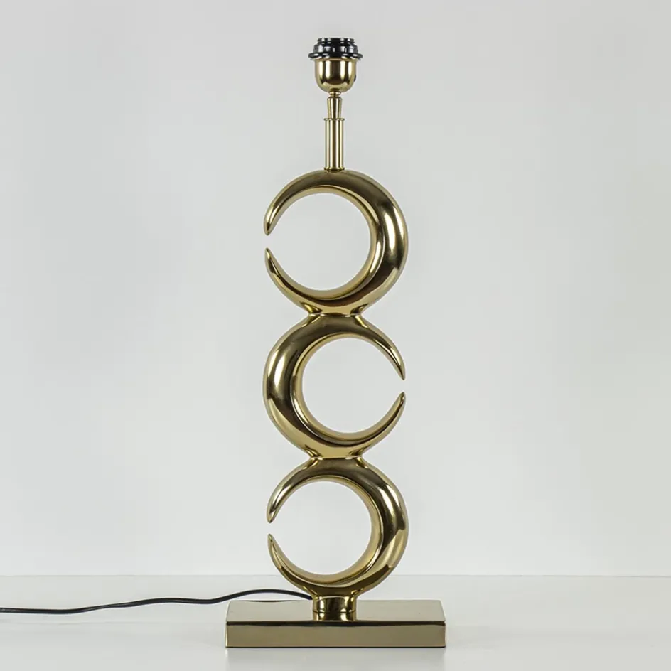 Lampvoet Maan light gold glossy metaal>Straluma Hot