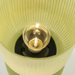 Landelijke Light and Living tafellamp olijfgroen op batterijen Phoebe><noscript><img width=