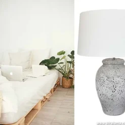 Landelijke stenen lampvoet Vulsini 50 cm></noscript>Straluma