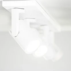 Langwerpige 4-lichts opbouwspot mat wit GU10><noscript><img width=