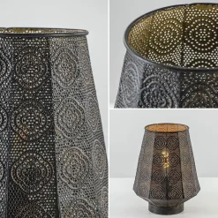 Lantaarn tafellamp donker bruin oriental></noscript>Straluma