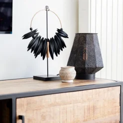 Lantaarn tafellamp donker bruin oriental></noscript>Straluma