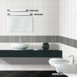 LED badkamer-wandlamp met stopcontact></noscript>Straluma Best