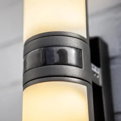 LED buitenlamp cilinder draaibaar inclusief bewegingssensor><noscript><img width=