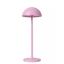 LED buitenlamp op batterij roze IP54>Straluma