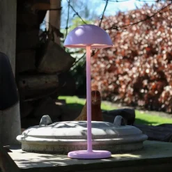 LED buitenlamp op batterij roze IP54></noscript>Straluma