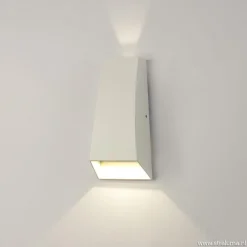 LED buitenlamp up+down wit aluminium IP54></noscript>Straluma Hot