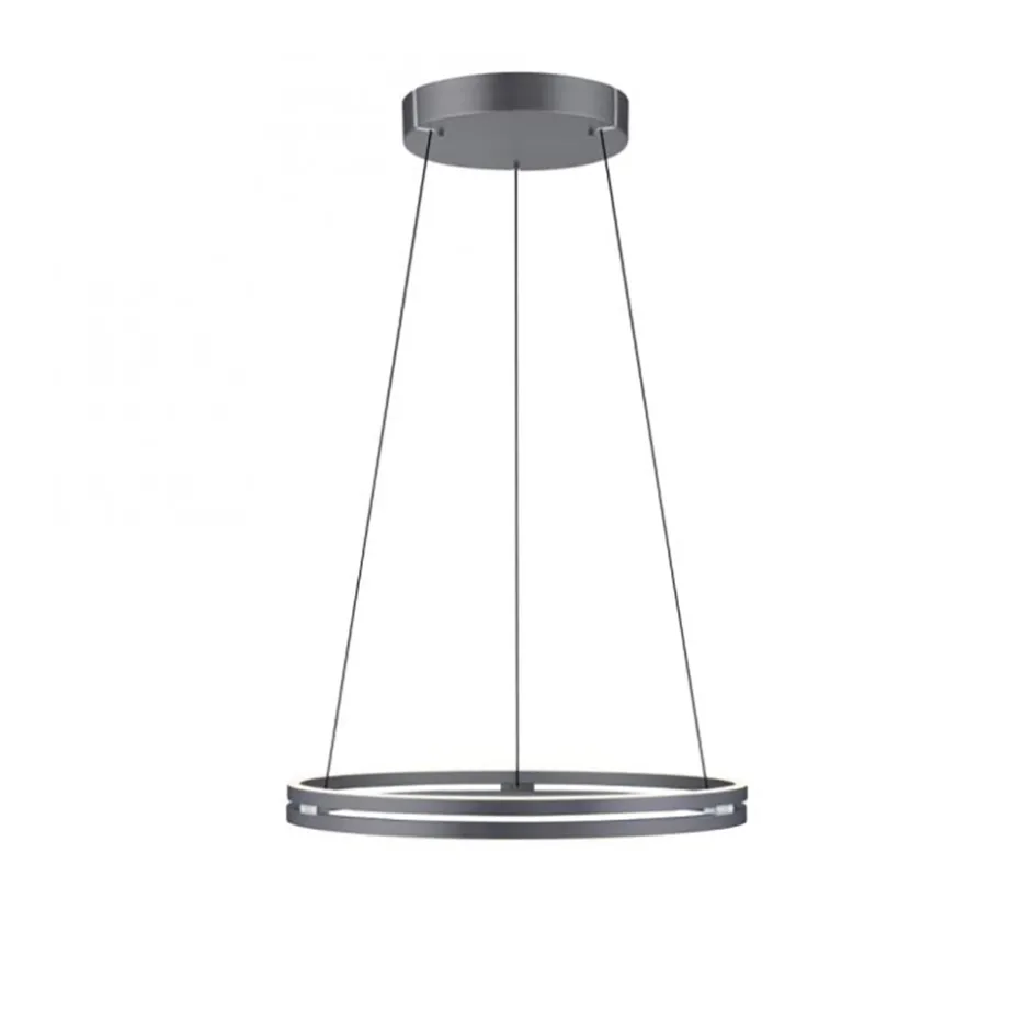 LED hanglamp grijs met E-Lift functie>Straluma Discount