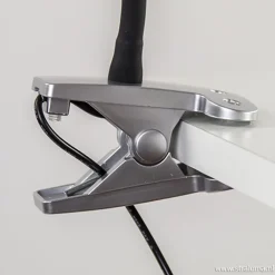 LED klemlamp/klemspot zwart met zilver></noscript>Straluma Online