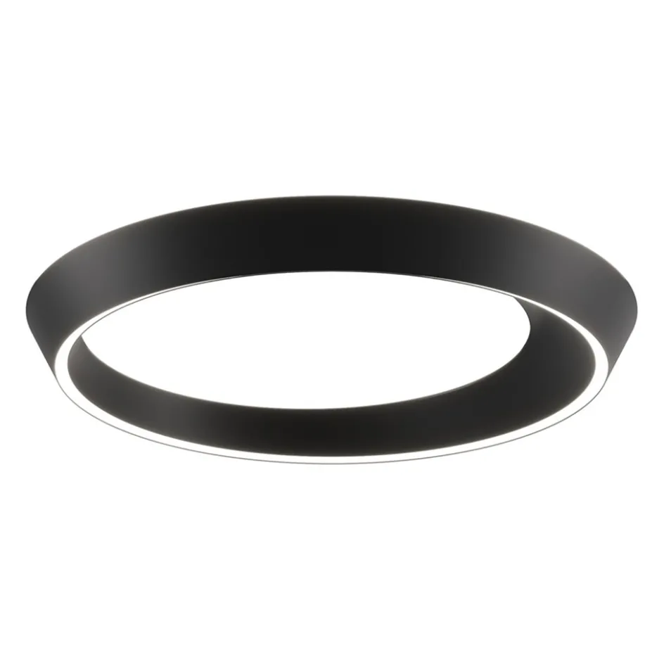 LED plafondlamp Tidal mat zwart>Straluma Outlet