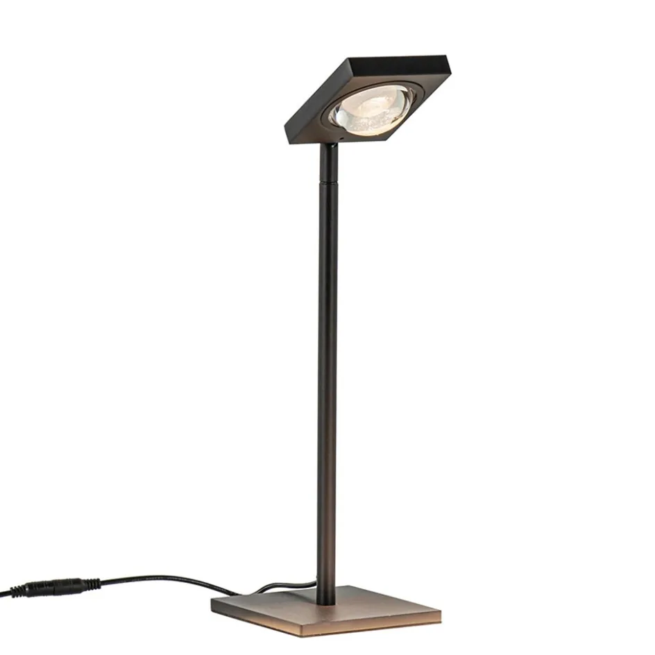 LED Tafellamp lens zwart verstelbaar>Straluma