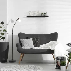 LED vloer/leeslamp Touchy verstelbaar zwart></noscript>Straluma Outlet