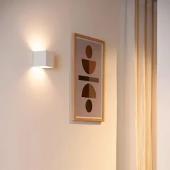 LED wandlamp oplaadbaar wit vierkant IP54><noscript><img width=