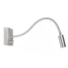 LED wandlamp/bedlamp flexibel staal>Straluma