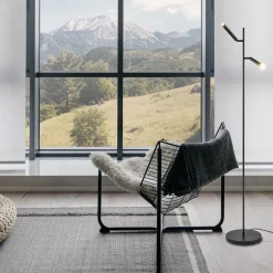 Leeslamp Flute 2l zwart dim-to-warm></noscript>Straluma New