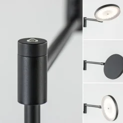 Leeslamp Plano Akku zwart oplaadbaar><noscript><img width=