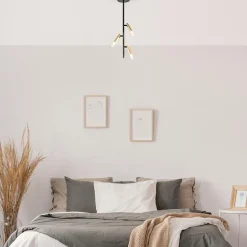 3-Lichts plafondlamp G9 zwart met goud><noscript><img width=