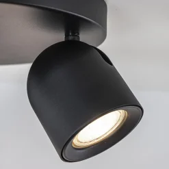 3-Lichts ronde opbouwspot zwart verstelbaar></noscript>Straluma Clearance