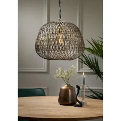Light & Living hanglamp Alwina brons draad></noscript>Straluma Discount
