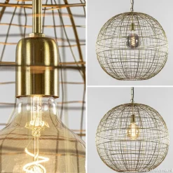 Light & Living hanglamp Mirana goud><noscript><img width=