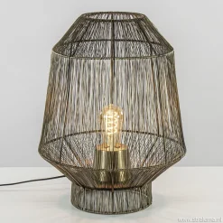 Light & Living tafellamp Vitora antiek brons>Straluma Online