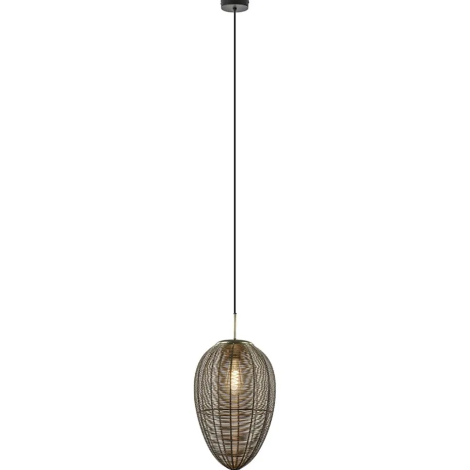 Light and Living hanglamp Yaelle antiek brons met zwart>Straluma Best