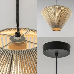 Light and Living hanglamp Felida créme 42 cm></noscript>Straluma Best